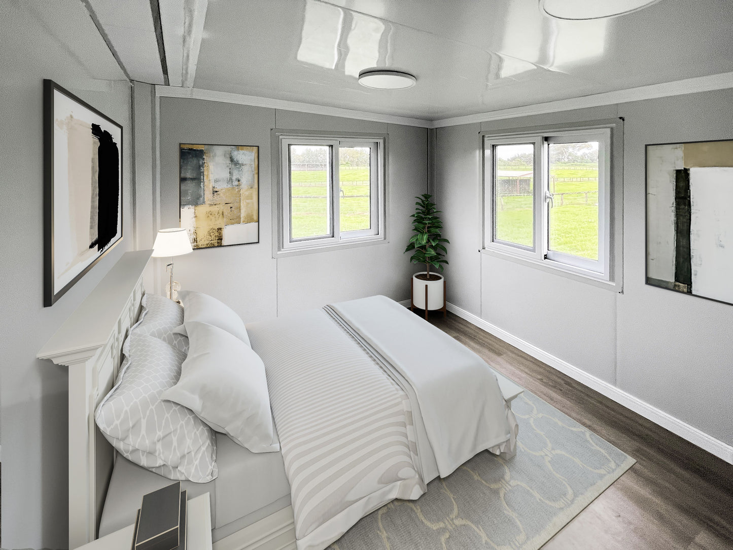 2 Bedroom Luxury Cabin Expandable Shipping Container Home $31,995