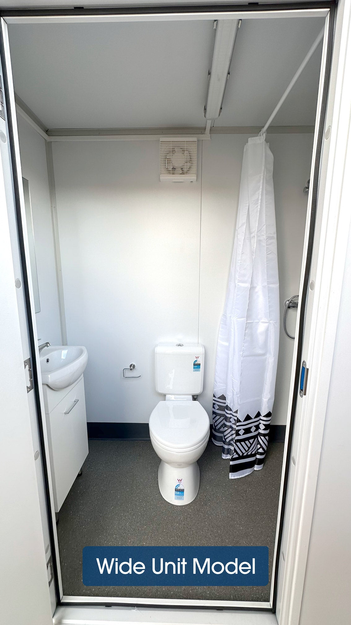 Wide EPS Toilet Block & Shower