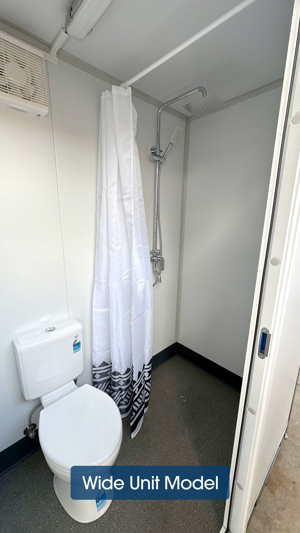Wide EPS Toilet Block & Shower