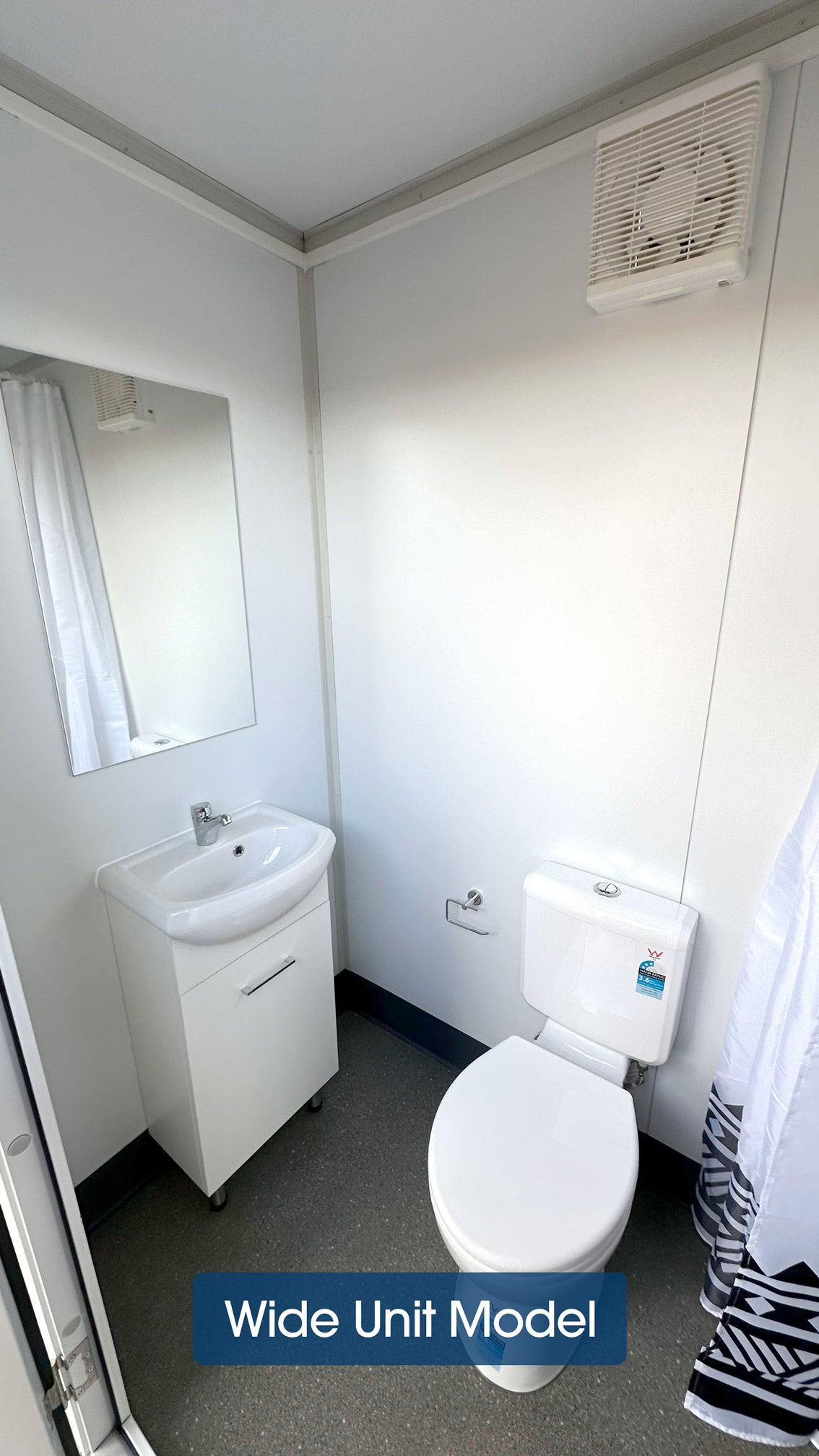 Wide EPS Toilet Block & Shower
